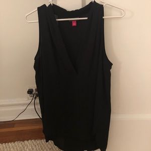 Vince Camuto Sleeveless V-Neck Blouse